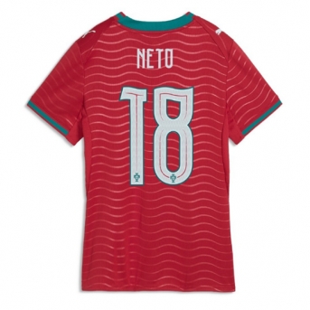 Billige Fotballdrakt Portugal Pedro Neto #18 Replika Hjemmedrakt Dame VM 2026 Kortermet